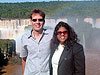 Sandra & Johann at Iguassu Falls