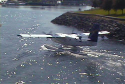 Seaplanes are a major source of travel in Victoria.